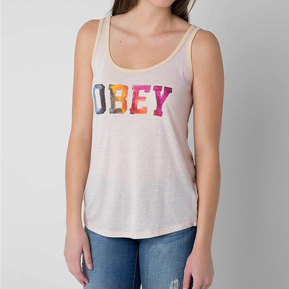 Obey Women's Multicolor Tank Top